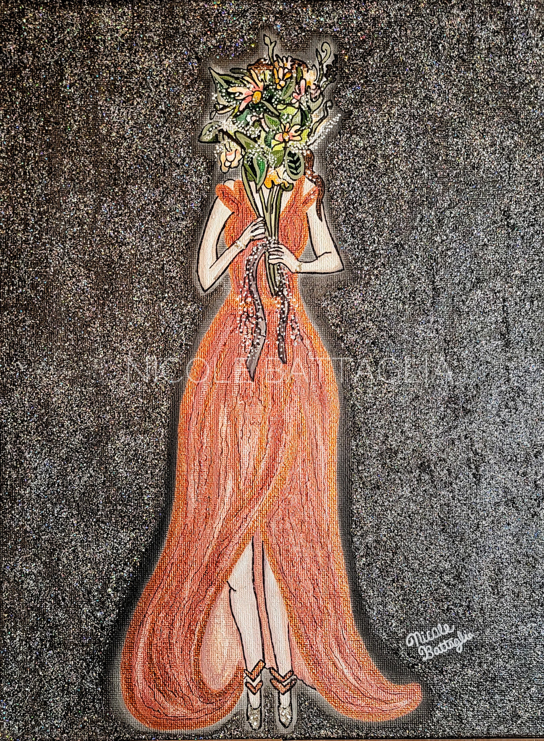 “Glitter Bridesmaid”