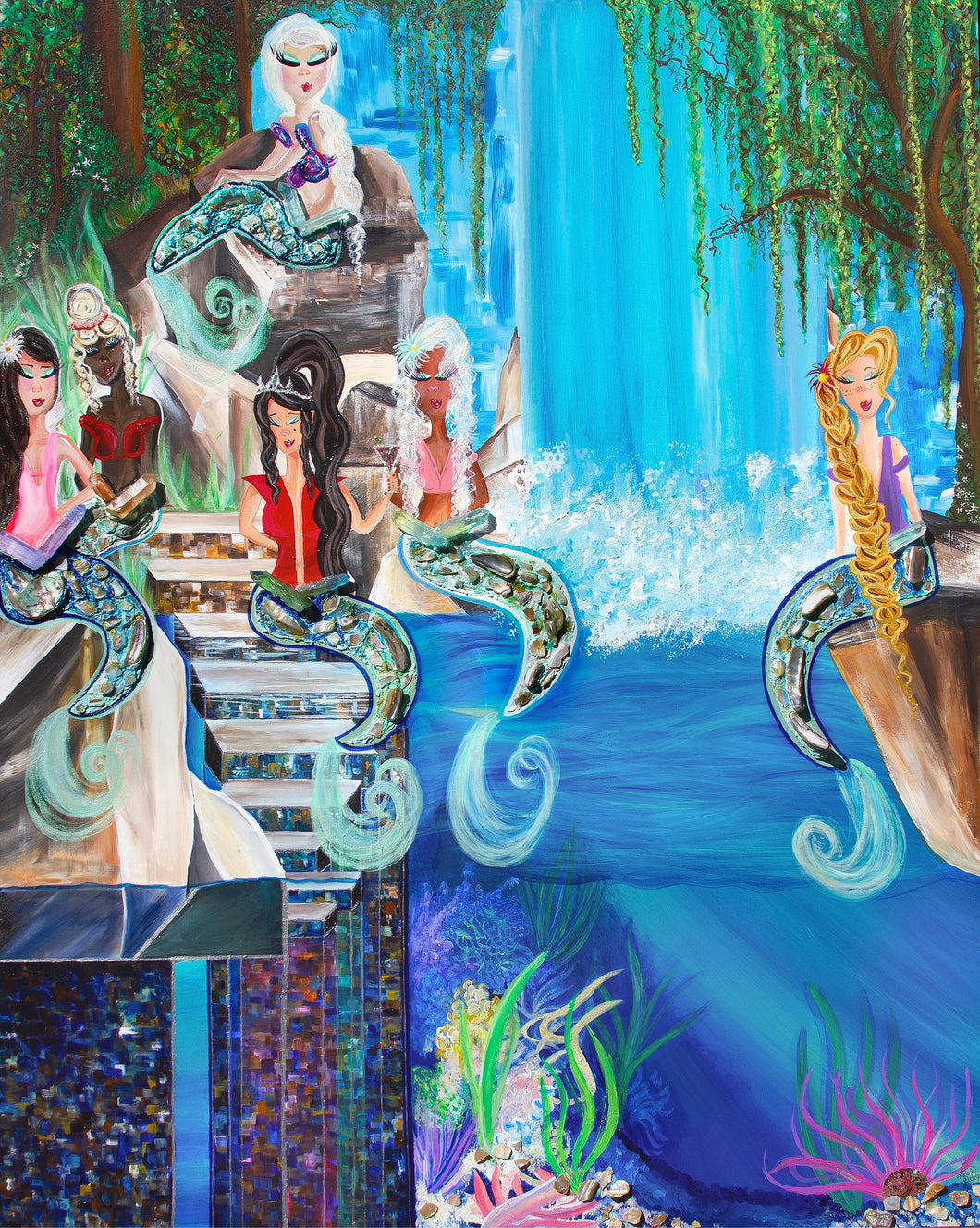 “Blue Lagoon” Print