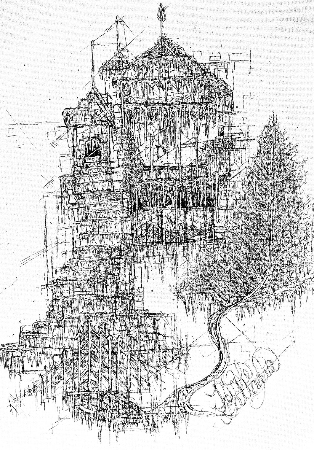 “The Iced Castle” Print